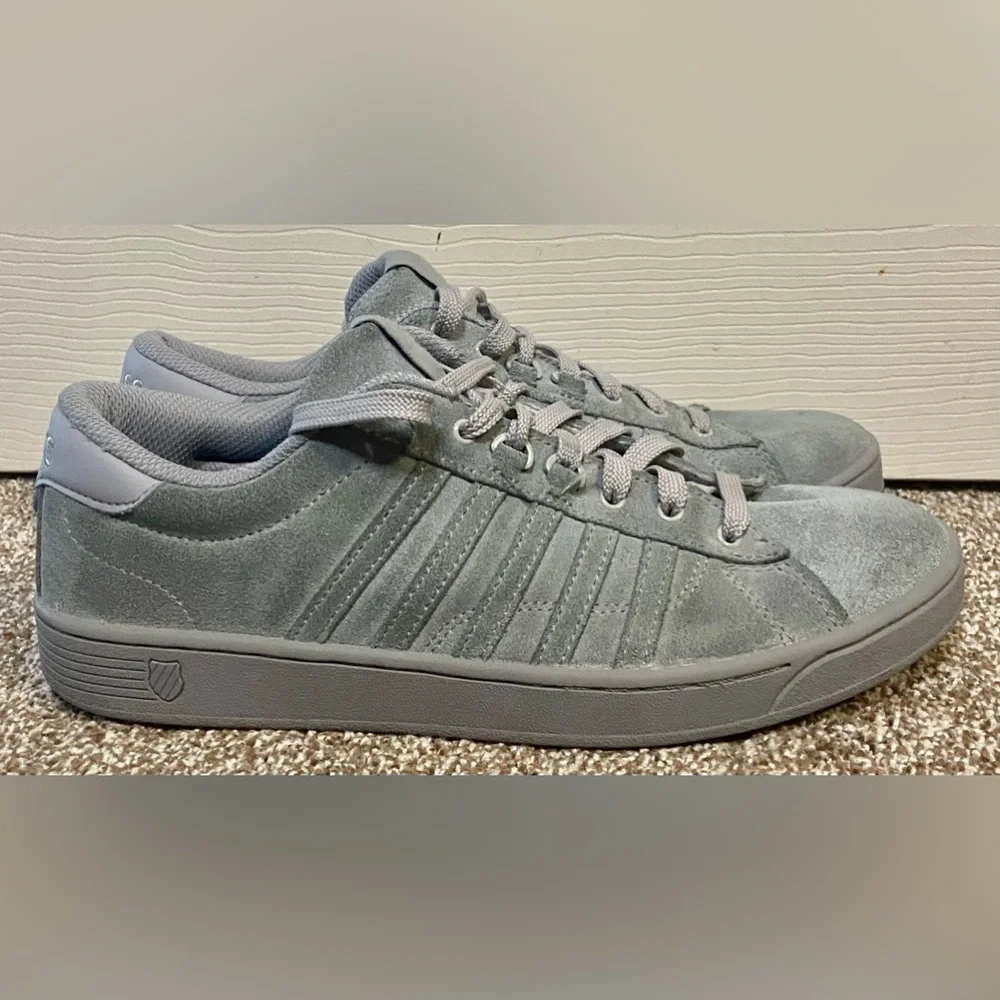 K-Swiss Women’s Gray Suede Classic Pro X Sneaker US Size 7.5